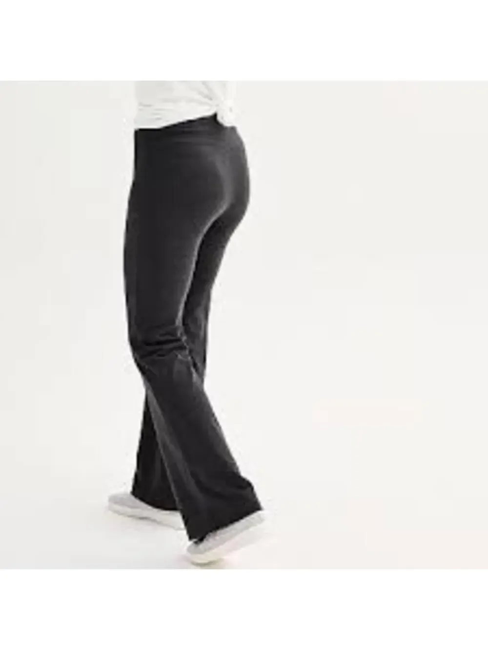 Spalding flare leg leggings size xl in a Heather gray - Picture 1 of 7